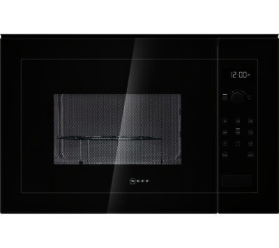 Neff H11WE60S0G Built-in Solo Microwave - Black
